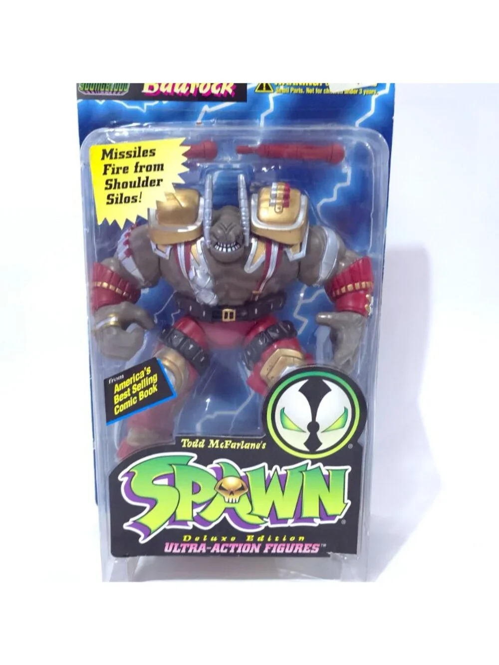 Todd McFarlanes Spawn Badrock Figure Youngblood Series 2 1995 New In Box - Picture 2 of 11